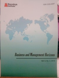 Image of Business And Management Horizons