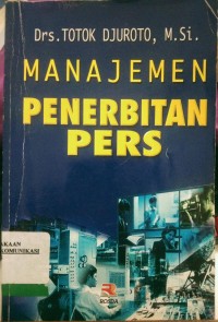 Image of Manajemen Penerbitan Pers