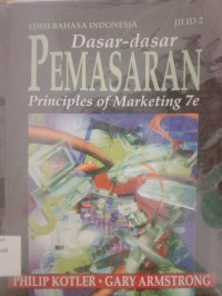Image of Dasar-Dasar Pemasaran : Principles Of Marketing 7e
