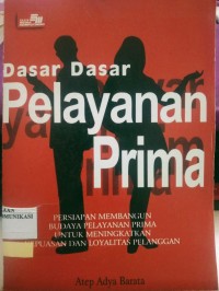 Image of Dasar-Dasar Pelayanan Prima