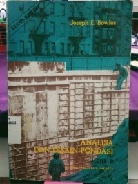 Image of Analisa dan Disain Pondasi