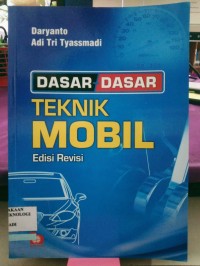 Image of Dasar - Dasar Teknik Mobil