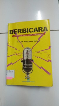 Image of BERBICARA SEBAGAI SUATU KETERAMPILAN BAHASA