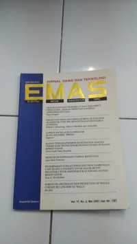 Image of JURNAL SAINS DAN TEKNOLOGI