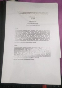 Image of RANCANG BANGUN KONSTRUKSI SIMULATOR SISTEM REM CAKRAM MENGGUANKAN LAS SMAW LAS BUSUR LISTRIK