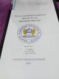 Image of TUGAS KEWIRAUSAHAAN BISNIS PLAN BIMMER HOUSE