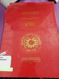 Image of LAPORAN KERJA PRAKTEK DI SUSUN UNTUK PERSYARATAN KURIKULUM DI JURUSAN TEKNIK ELEKTROK AKADEMI TEKNOLOGI BOGOR