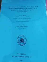 Image of PERANCANGAN ALAT PENGUNCI PINTU JARAK JAUH MENGUNAKAN ANDROID DAN BLUETHOOTH HC -05 BRBASIS ARDUINO UNO DI PUSLITBANG PUSKIM BANDUNG