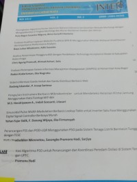 Image of JURNAL NASIONAL TEKNIK ELEKTRO DAN TEKNOLOGI INFORMAIS