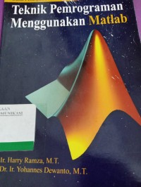 Image of TEKNIK PEMROGRAMAN MENGUNAKAN MATLAB