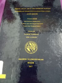 Image of TUGAS AKHIR PERANCANGAN LOCAL CHAT BERBASIS DESKTOP DI SEKOLAH TINGGI PENYULUHAN PERTANIAN STPP BOGOR
