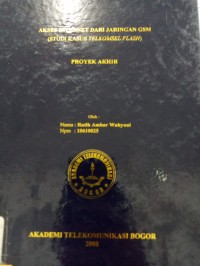 Image of TUGAS AKHIR : AKSES INTERNET DARI JARINGAN GSM (STUDI KASUS TELKOMSEL FLASH)