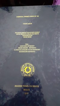 Image of OVERHOUL ENGINE HONDA NF 100