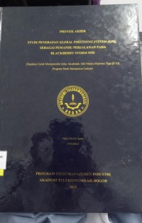 Image of STUDI PENERAPAN LOBAL POSTIOING SYSTEM (GPS) SEBAGAI PEMANDU PERJALANAN PADA BLACKBERRY SRROM 9530