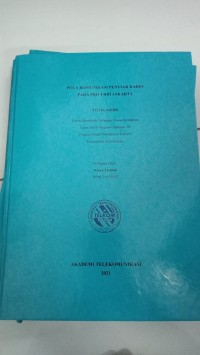 Image of pola komunikasi penyiar radio pada pro 4 RRI jakakarta