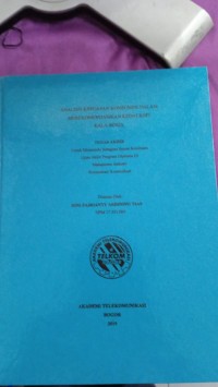 Image of ANALISIS KEPUASAN KONSUMEN DALAM  MEREKOMENDASIKAN KEDAI KOPI KALA SENJA