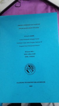 Image of PROSES PEREKRUTAN SATPAM  STUDI KASUS DI PT IVGASA  TUGAS AKHIR