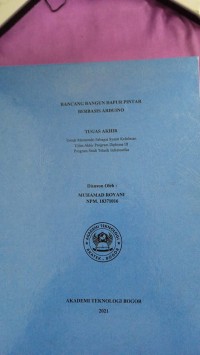 Image of rancang bangun dapur pintar berbasis arduino tugas akhir