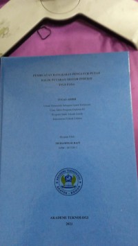 Image of pembuatan rangkaian pengatur putar balik putaran motor induksi  tiga fasa  tugas akhir