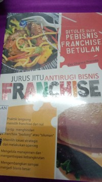 Image of jurus jitu antirugi bisnis FRANCHISE