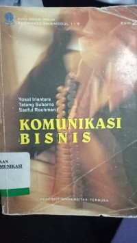 Image of KOMUNIKASI BISNIS