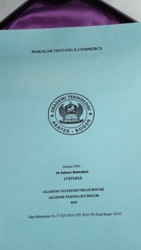 Image of MAKALAH TENTANG E COMMERCE