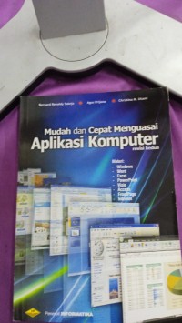 Image of MUDAH DAN CEPAT MENGUASAI APLIKASI KOMPUTER REVISI KEDUA