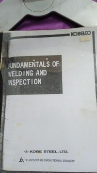 Image of FUNDAMENTALS OF WELDING AND INSPECTION