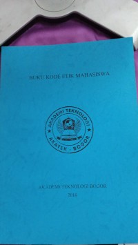 Image of buku kode etik mahasiswa