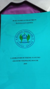 Image of BUKU PANDUAN PRAKTIKUM RANGKAIAN LISTRIK