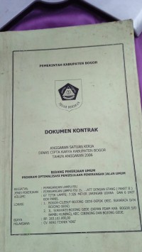 Image of DOKUMEN KONTRAK