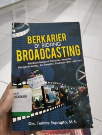 Image of BERKARIER DI BIDANG BROADCASTING