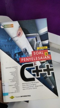 Image of soal & penyelesaian C++