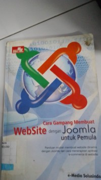 Image of Cara Gampang Membuat Website Dengan Joomla Untuk  Pemula