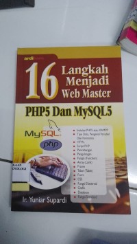 Image of 16 Langkah Menjadi Web Master PHP5 Dan MySQL5