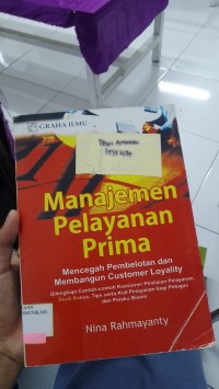 Image of Manajemen Pelayanan Prima