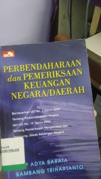 Image of Perbendaharaan Dan Pemeriksaan Keuangan Negara/Daerah