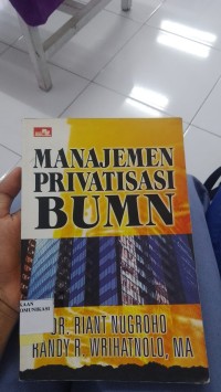 Image of MANAJEMEN PRIVATISASI BUMN