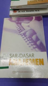 Image of Dasar Dasar Manajemen