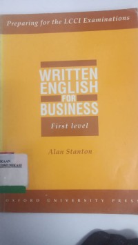 Image of Written English For Business