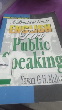 Image of A Practical Guide Engglish Public Speaking