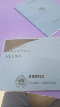Image of Modul Kuliah Mekanika FLUIDA