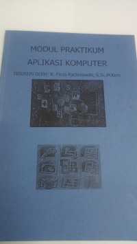 Image of Modul Pratikum Aplikasi Komputer